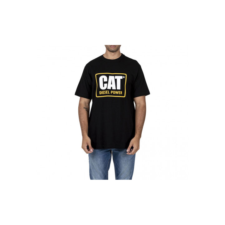 Caterpillar Diesel Power T-shirt Dam Svarta  Sverige |  29571NCSY