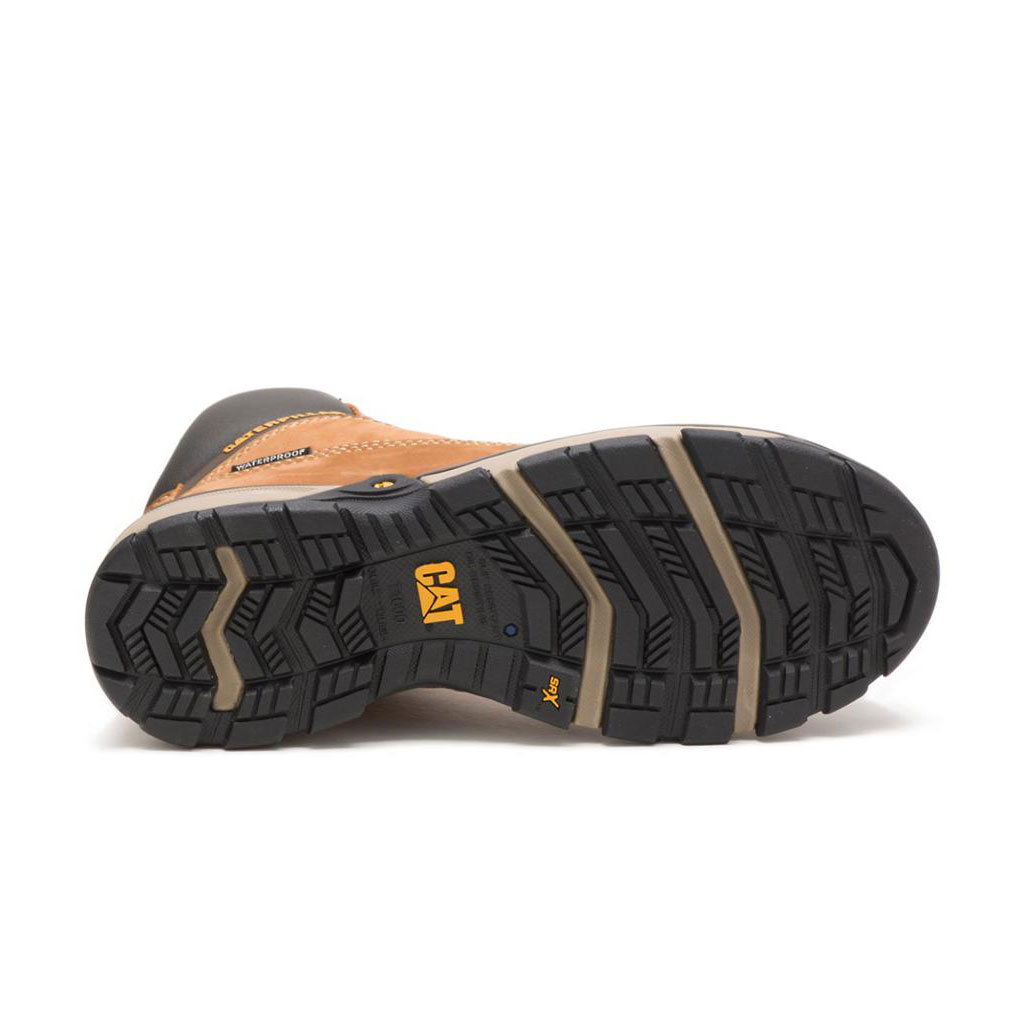 Caterpillar Excavator Superlite Vattentäta Carbon Composite Tå Slip Resistant Footwear Dam Bruna  Sverige |  21563XOQH