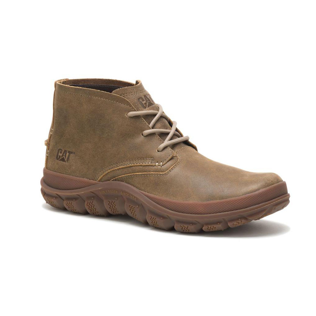 Caterpillar Fused Tri Mid Casual Stövlar Herr Khaki  Sverige |  50349EGUR