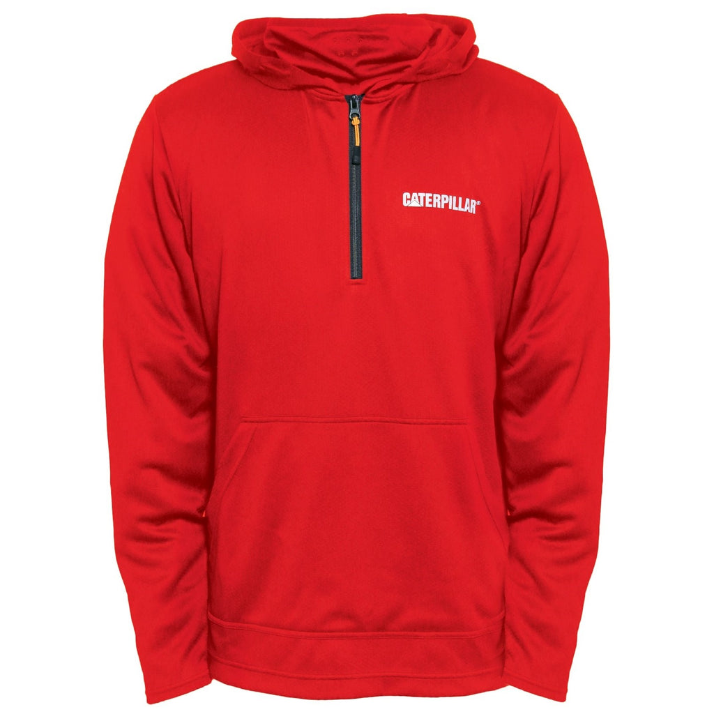 Caterpillar Guardian Hoodie Red Tröjor Herr Röda  Sverige |  49572DMWY