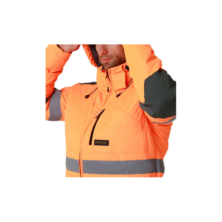 Caterpillar Hi Vis Boreas Taped Jacka Dam Orange  Sverige |  82103RWIY