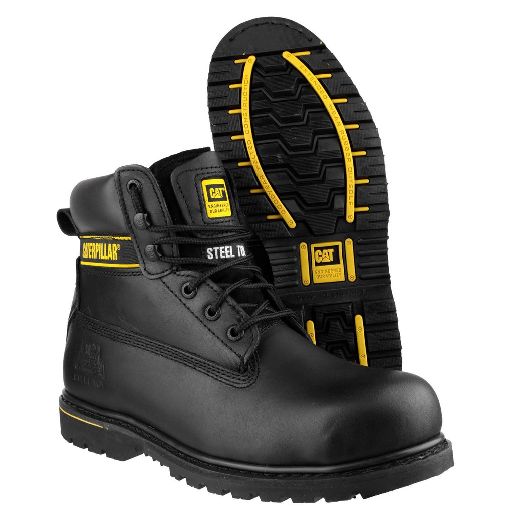 Caterpillar Holton Sb Goodyear Welted Safety Boots Herr Svarta  Sverige |  27435MTOE