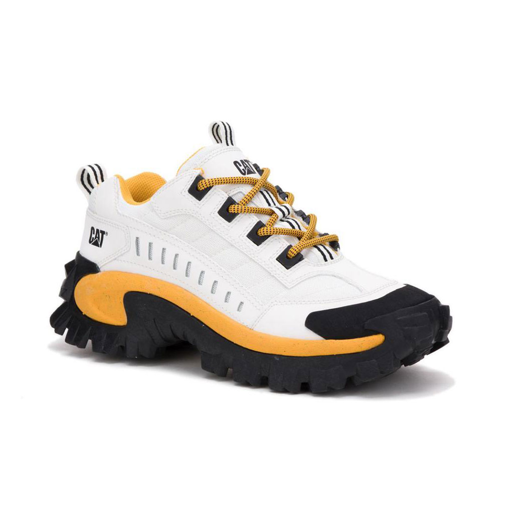 Caterpillar Intruder Sneakers Dam Vita Gula  Sverige |  25461BJDQ