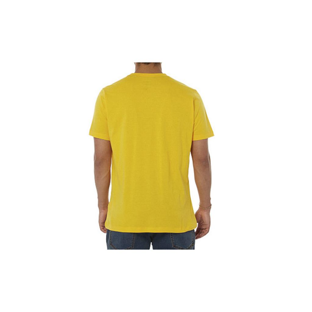 Caterpillar Logo T-Shirts Herr Gula  Sverige |  45690GVKD