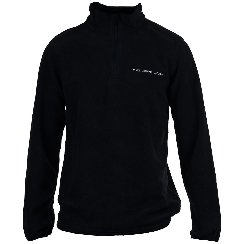 Caterpillar Microfleece Quarter Zip Fleeces Herr Svarta  Sverige |  17390GXHQ