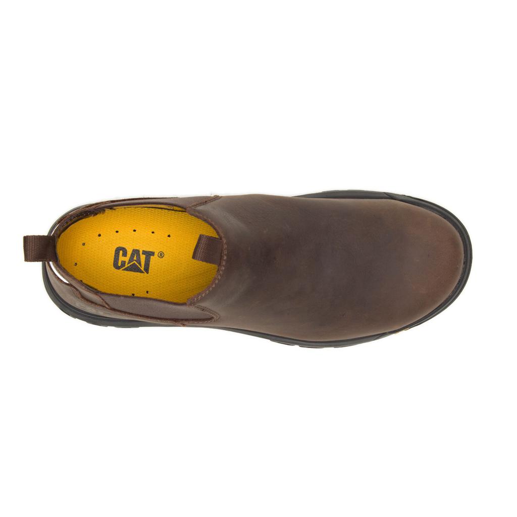 Caterpillar Outline Slip-on Steel Tå Slip On Herr Bruna  Sverige |  96384SRCY