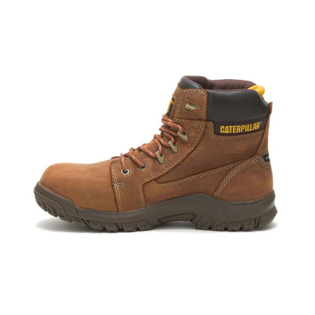 Caterpillar Resorption Vattentäta Composite Tå Slip Resistant Footwear Dam Bruna  Sverige |  79013VHYB