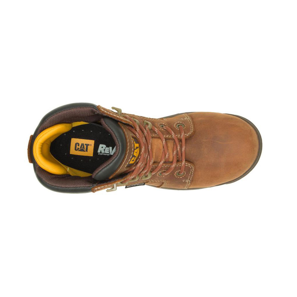 Caterpillar Resorption Vattentäta Composite Tå Slip Resistant Footwear Dam Bruna  Sverige |  79013VHYB