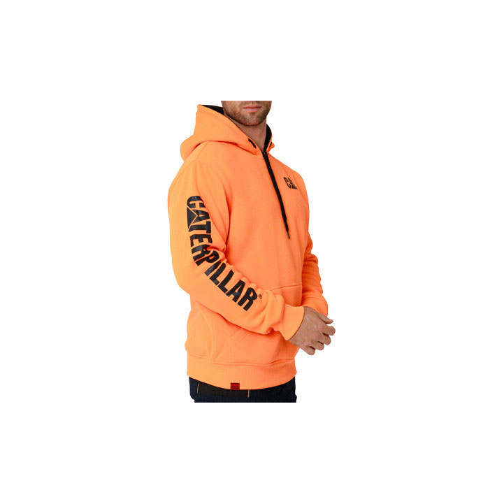 Caterpillar Reversible Banner Hoodie Tröjor Dam Orange  Sverige |  10894RQCA