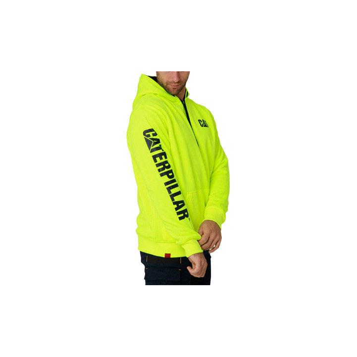 Caterpillar Reversible Banner Hoodie Tröjor Herr Gröna  Sverige |  47081FLSU