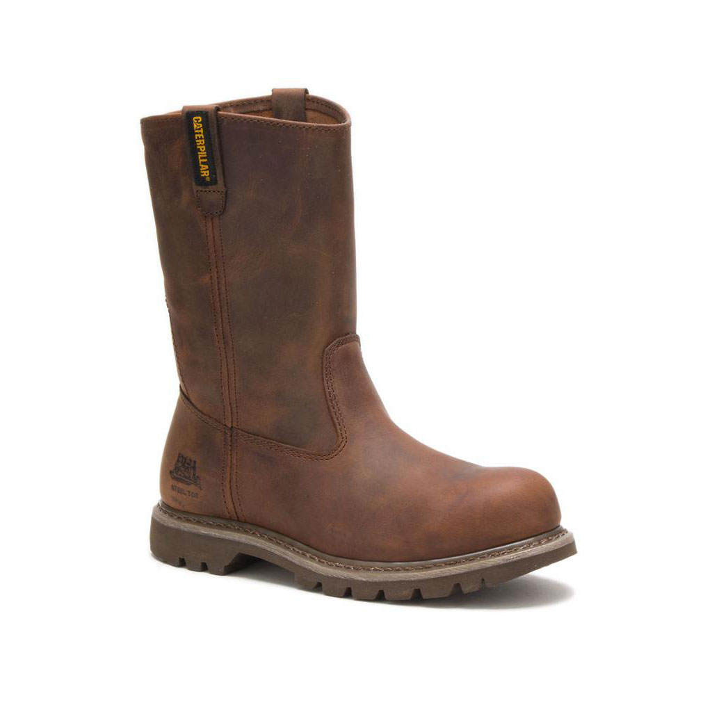 Caterpillar Revolver Steel Tå Slip Resistant Footwear Dam Mörkbeige  Sverige |  03487UPVZ