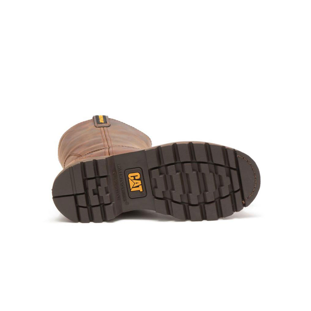 Caterpillar Revolver Steel Tå Slip Resistant Footwear Dam Mörkbeige  Sverige |  03487UPVZ