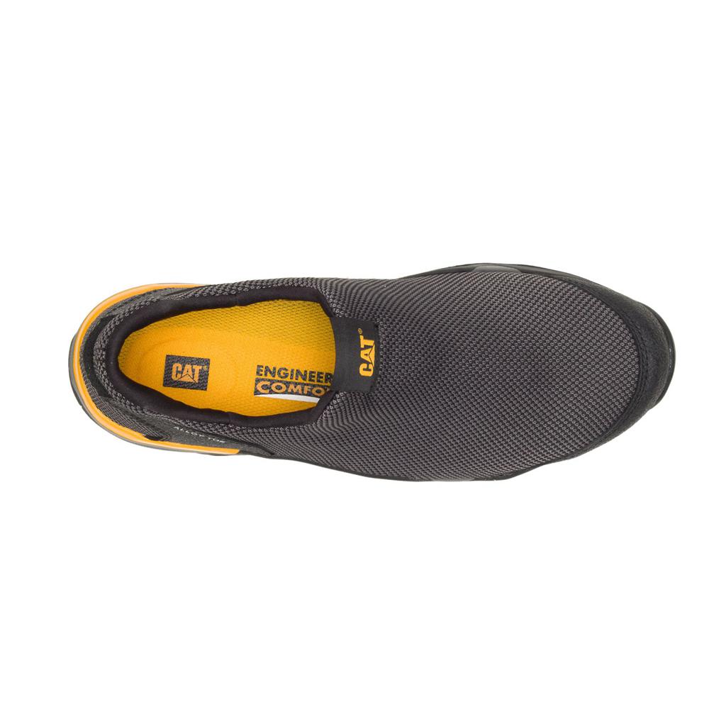 Caterpillar Sprint Moc Alloy Tå Sneakers Herr Svarta  Sverige |  69180ACOX