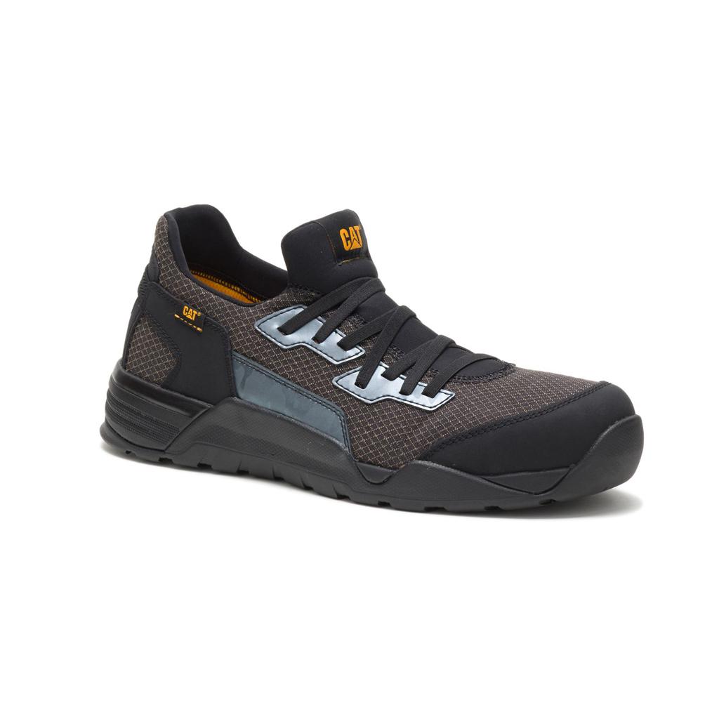 Caterpillar Sprint Textil Alloy Tå Sneakers Herr Svarta  Sverige |  62918YCWN