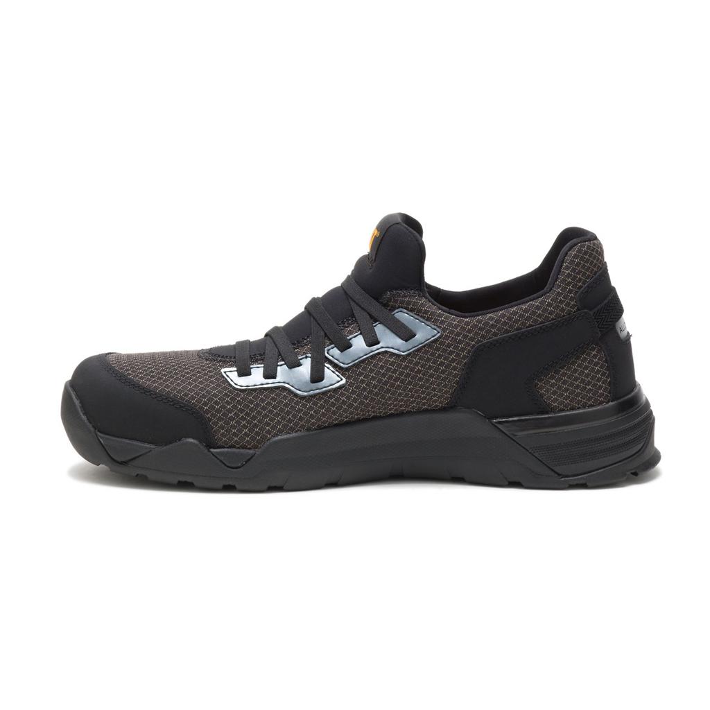 Caterpillar Sprint Textil Alloy Tå Sneakers Herr Svarta  Sverige |  62918YCWN