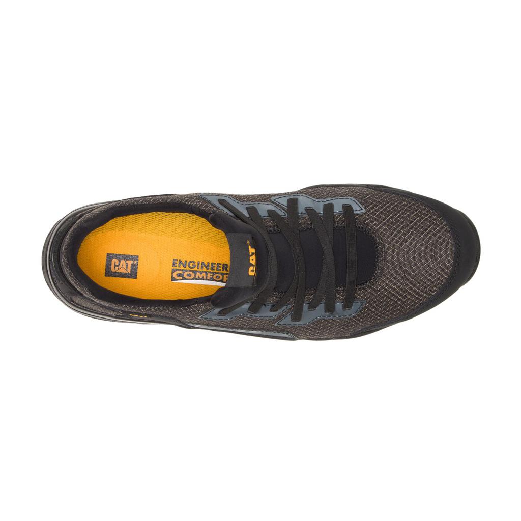 Caterpillar Sprint Textil Alloy Tå Sneakers Herr Svarta  Sverige |  62918YCWN