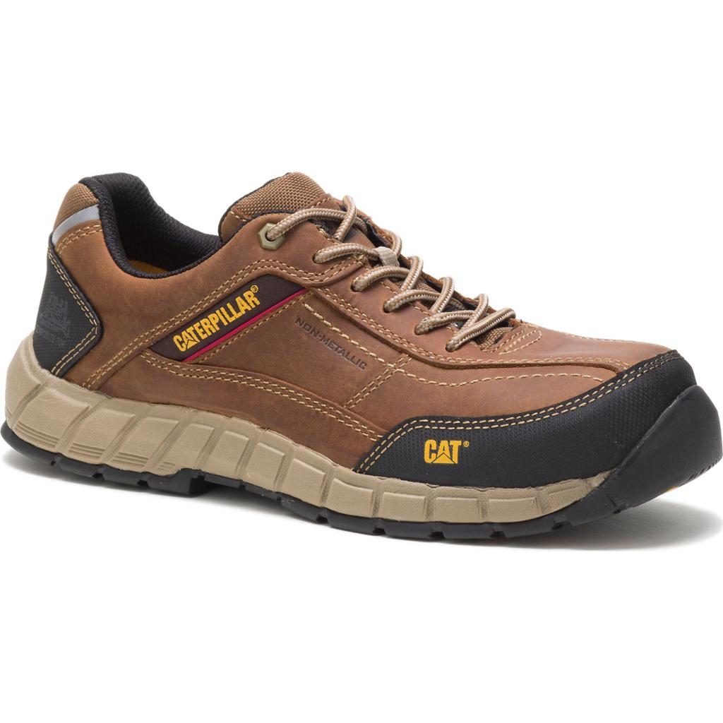 Caterpillar Streamline Läder Composite Tå Sneakers Herr Bruna  Sverige |  16920XTRP