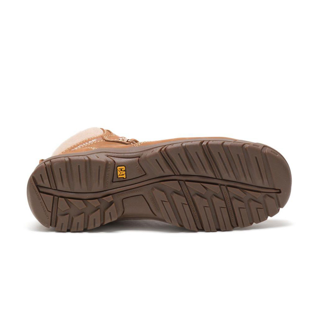 Caterpillar Tess Steel Tå Slip Resistant Footwear Dam Bruna  Sverige |  08251UVHQ