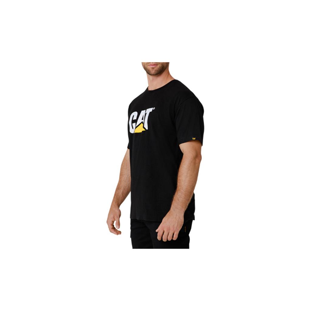 Caterpillar Tm Logo T-Shirts Herr Svarta  Sverige |  96475VAUQ