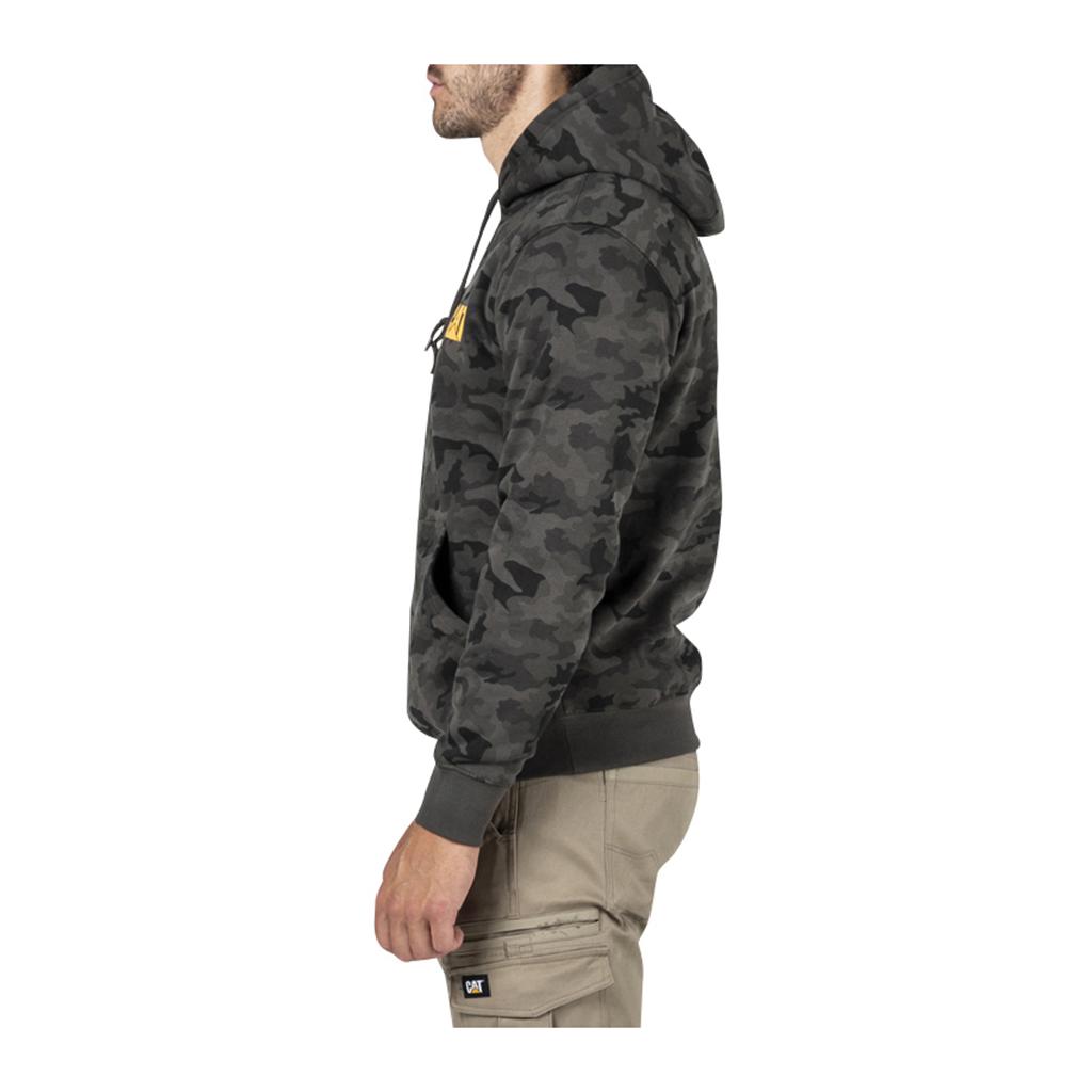 Caterpillar Trademark Banner Hooded Sweat Tröjor Herr Camo  Sverige |  50873LHXS