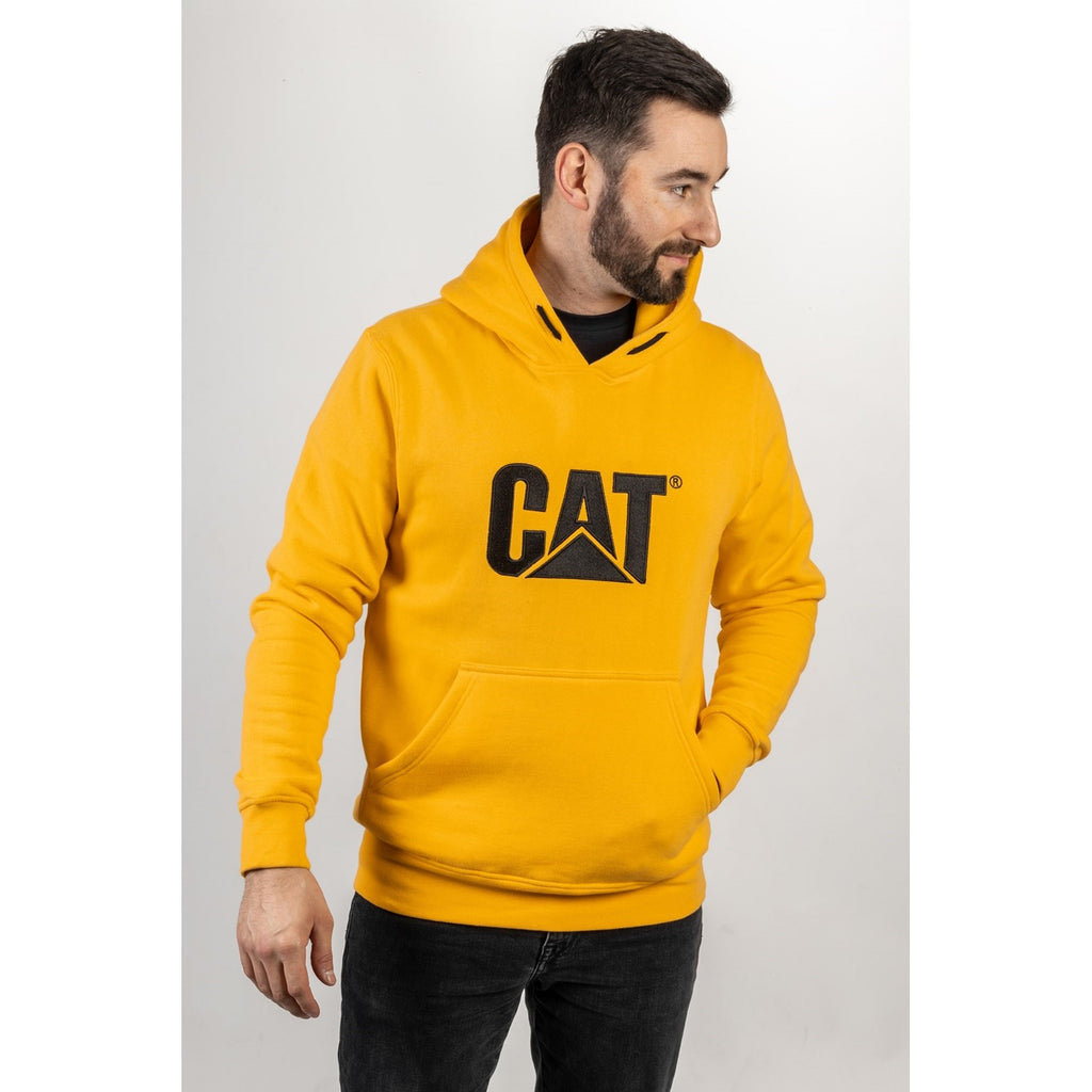 Caterpillar Trademark Hooded/Black Tröjor Herr Gula Svarta  Sverige |  10957QIRT