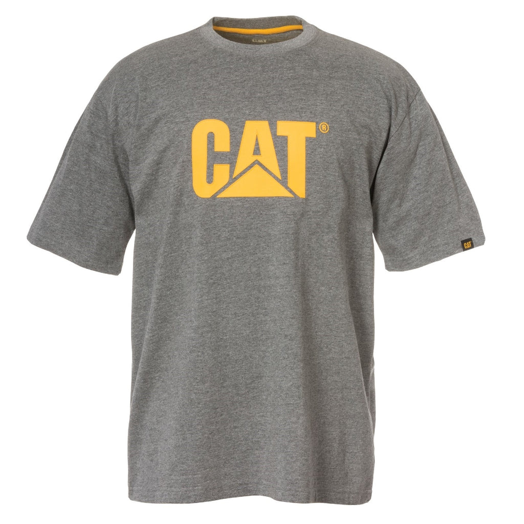 Caterpillar Trademark Logo Heather T-shirt Herr Mörkgrå  Sverige |  05946AOWD