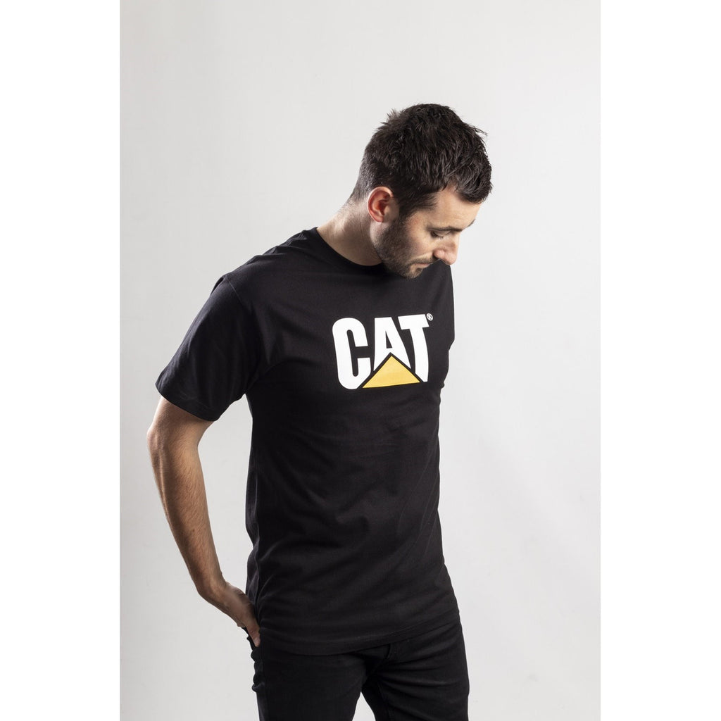 Caterpillar Trademark Logo T-shirt Herr Svarta  Sverige |  79286IXYR