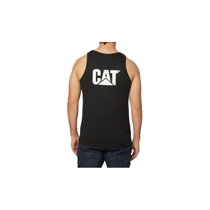 Caterpillar Trademark Singlet Dam Svarta  Sverige |  52349EYZL