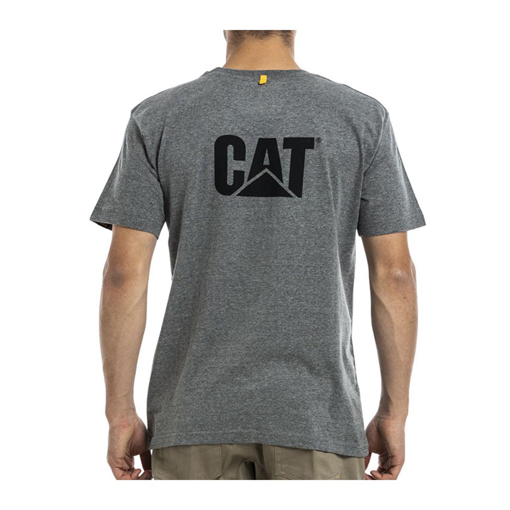 Caterpillar Trademark T-Shirts Herr Grå  Sverige |  92814QJKP