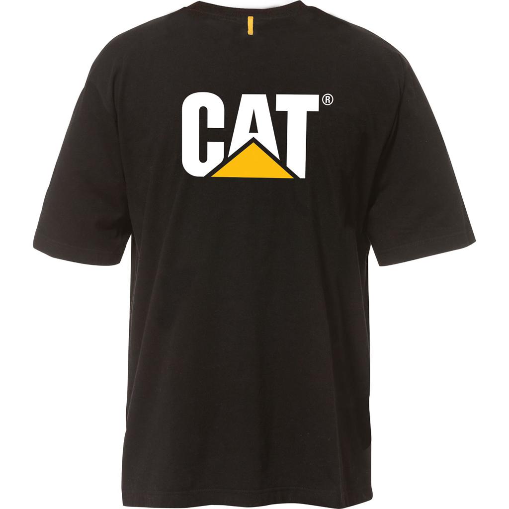 Caterpillar Trademark T-Shirts Herr Svarta  Sverige |  04652IRTV