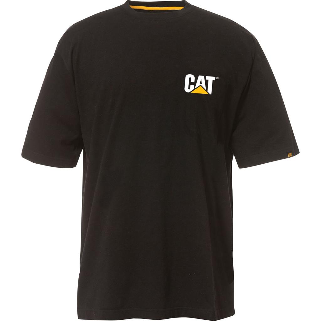 Caterpillar Trademark T-Shirts Herr Svarta  Sverige |  04652IRTV