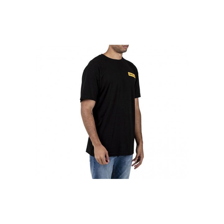 Caterpillar Triton Block Korta Sleeve T-shirt Herr Svarta  Sverige |  13640QJXP