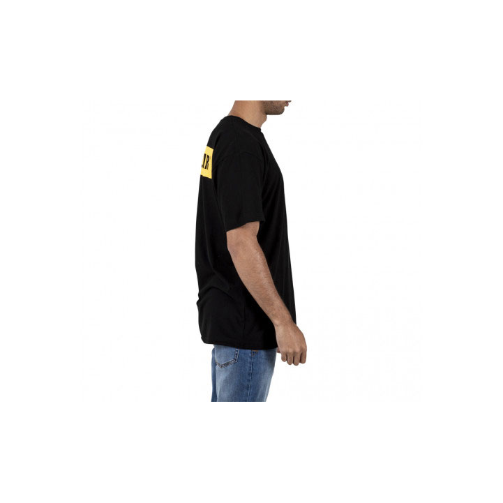 Caterpillar Triton Block Korta Sleeve T-shirt Herr Svarta  Sverige |  13640QJXP