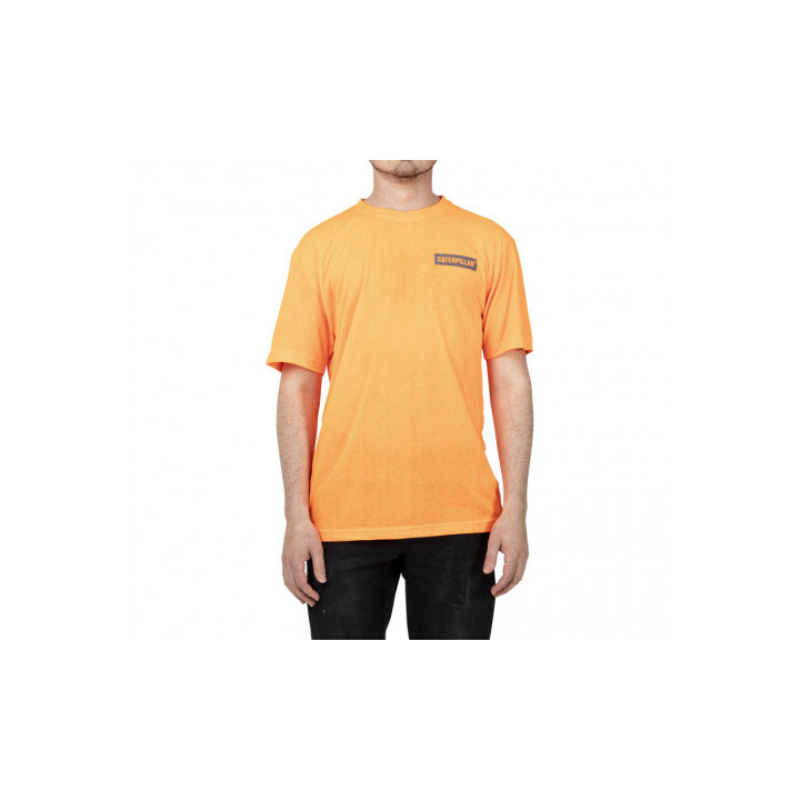 Caterpillar Triton Block Korta Sleeve T-shirt Dam Orange  Sverige |  79265NBHT