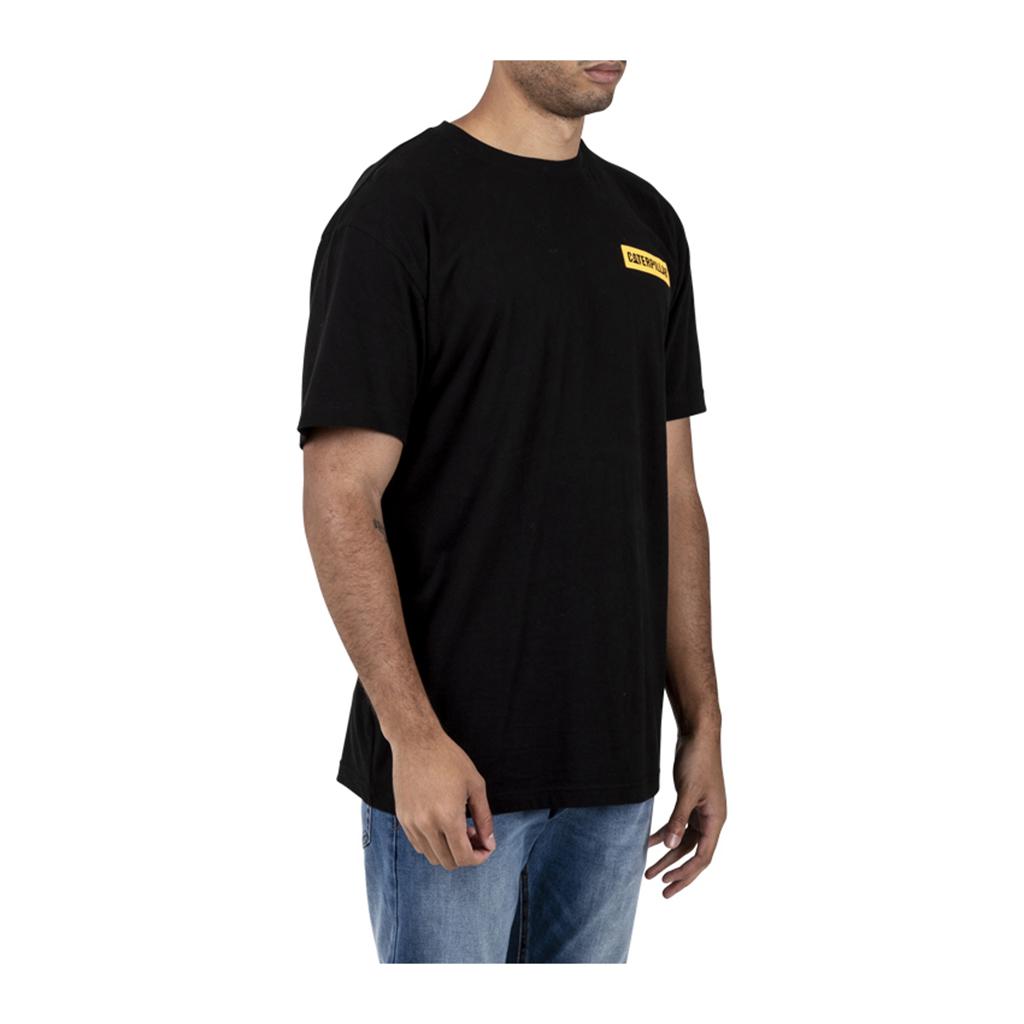 Caterpillar Triton Block S/S T-Shirts Herr Svarta  Sverige |  68703VXMR