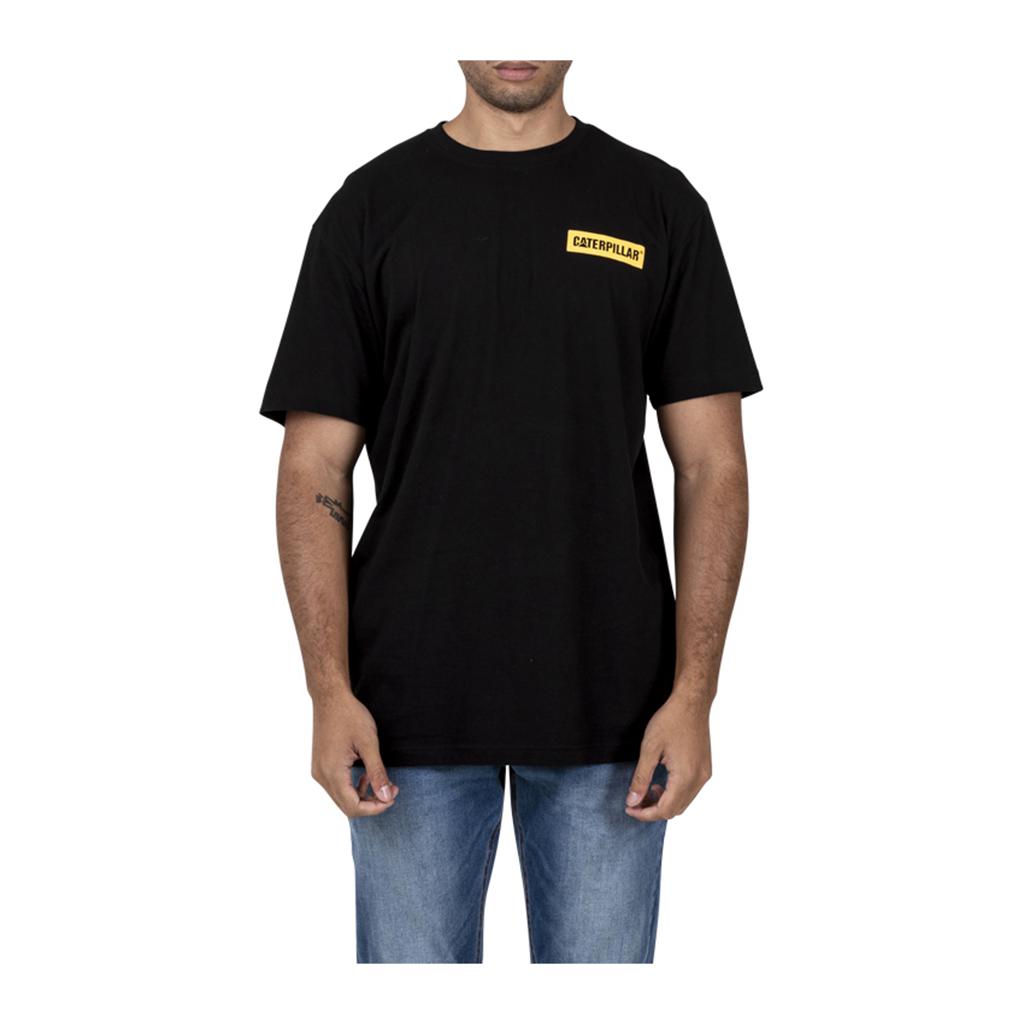 Caterpillar Triton Block S/S T-Shirts Herr Svarta  Sverige |  68703VXMR