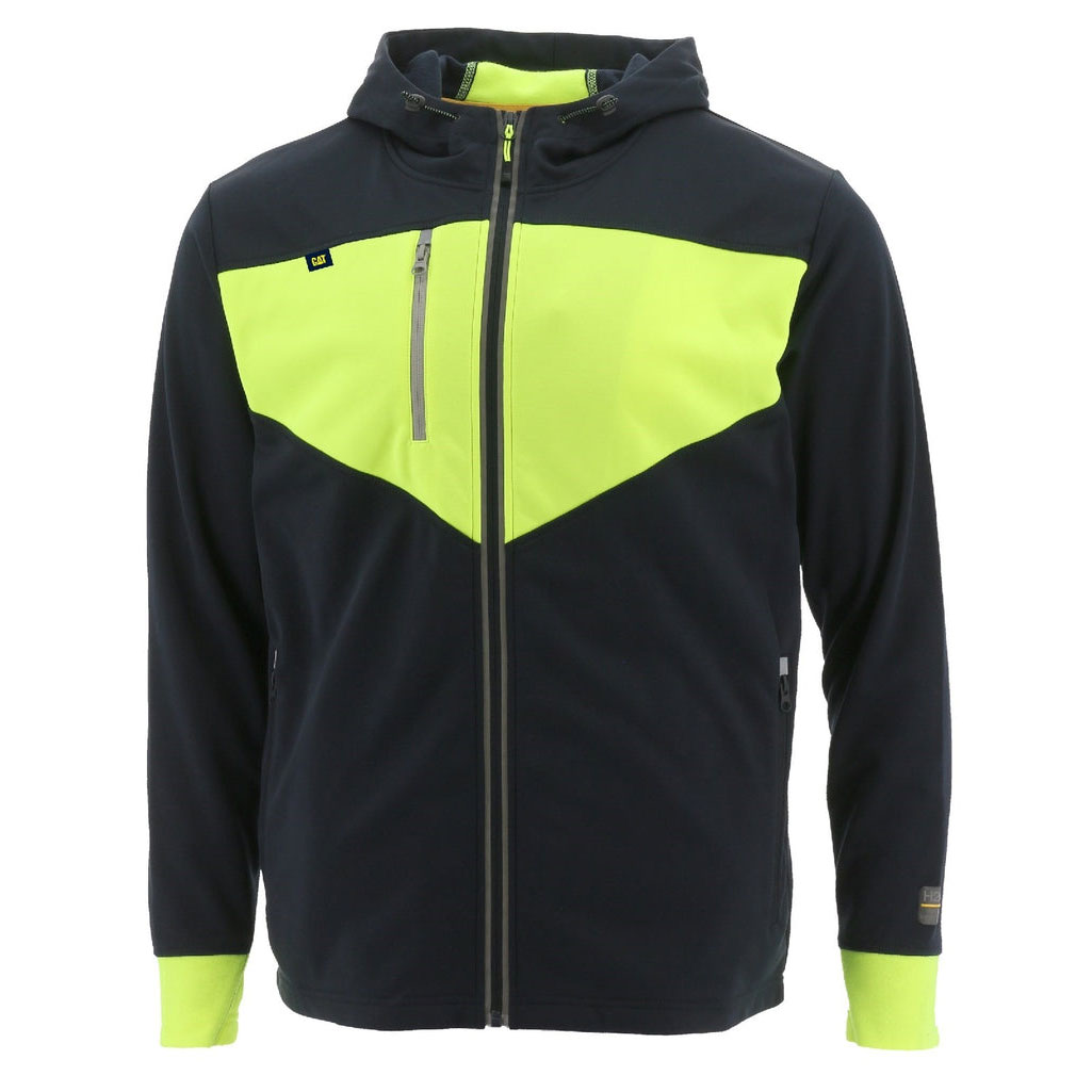 Caterpillar Triton Full Zip Hoodie Tröjor Herr Marinblå  Sverige |  89376PMKC