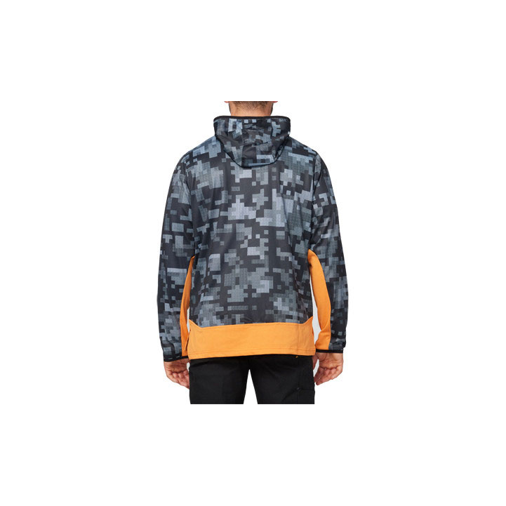 Caterpillar Vrstl Hybrid Fleeces Herr Svarta Orange  Sverige |  35602MJXL